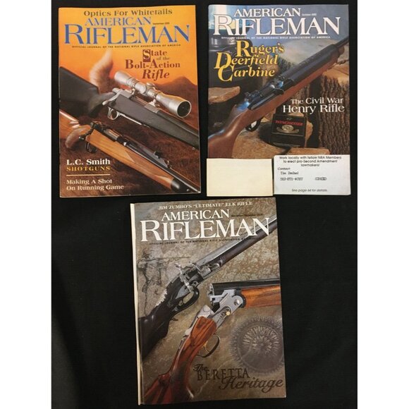 American Rifleman Magazine Lot- All 11 Issues from 2000 - Picture 3 of 3